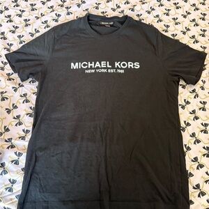 Michael Kors Black Graphic Tee